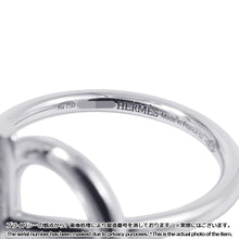 将图像加载到图库查看器中，HERMES EchappeeRing Size 52/#12/PM 18K White Gold
