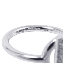 将图像加载到图库查看器中，HERMES EchappeeRing Size 52/#12/PM 18K White Gold
