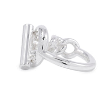 将图像加载到图库查看器中，HERMES Croisette Ring Size GM/56/#16 SV925
