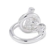 将图像加载到图库查看器中，HERMES Croisette Ring Size GM/56/#16 SV925
