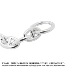 将图像加载到图库查看器中，HERMES Chaine d&#39;Ancre Necklace PM 43 links Size PM SV925
