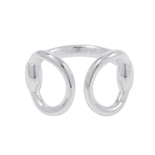Load image into Gallery viewer, HERMES Nausicaa Ring SV925 Size 57/#17
