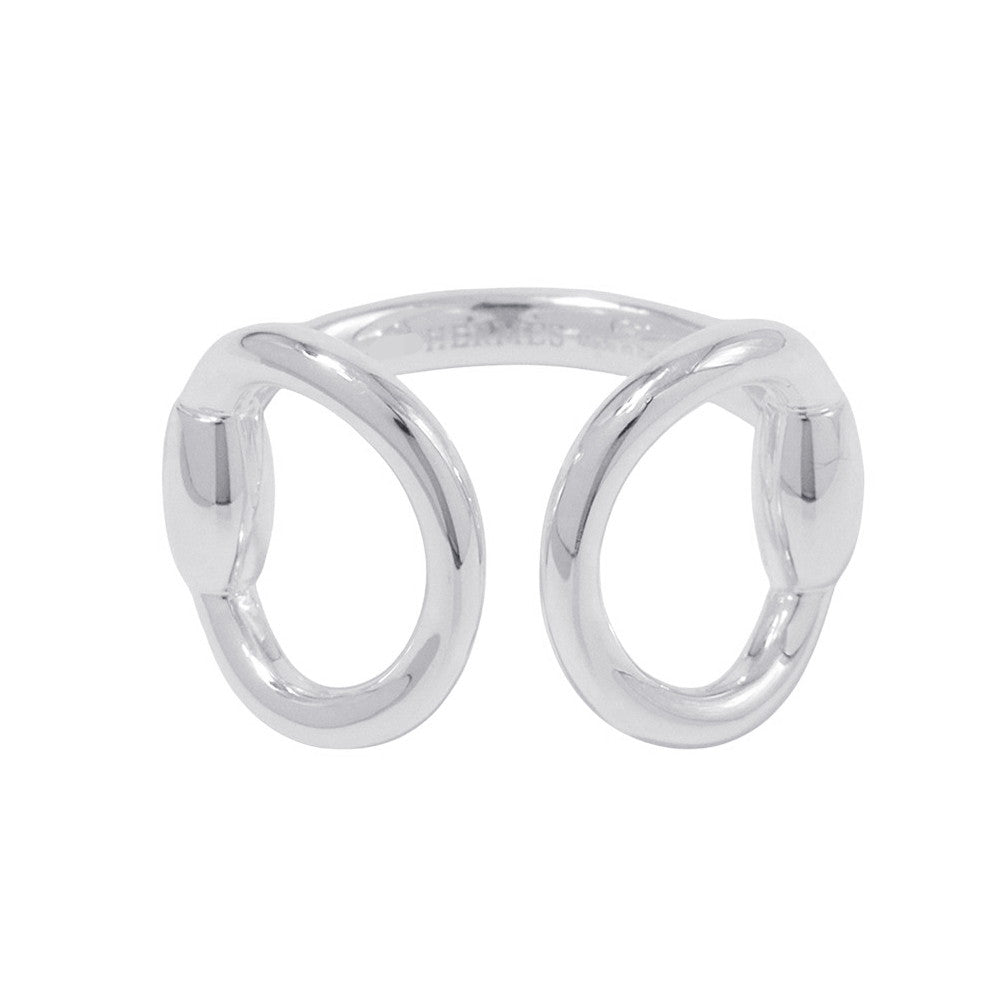 HERMES Nausicaa Ring SV925 Size 57/#17
