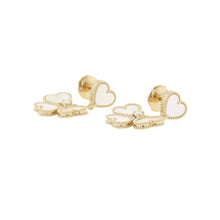 Load image into Gallery viewer, Van Cleef &amp; Arpels Sweet Heart F Yearage EarringsVCARN5PQ00 18K Yellow Gold
