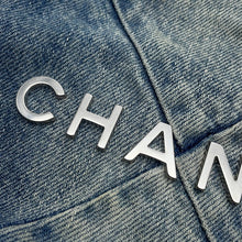 Load image into Gallery viewer, CHANEL CHANEL 22 Shoulder Bag BlueAS3261 Denim Size Small
