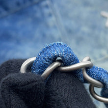 Load image into Gallery viewer, CHANEL CHANEL 22 Shoulder Bag BlueAS3261 Denim Size Small
