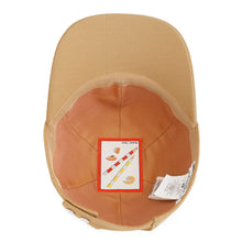 将图像加载到图库查看器中，HERMES Cap《Tess》 Milan Jersey Size 58 Biscuit Rayon Polyurethane
