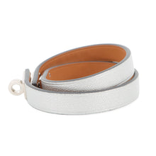 将图像加载到图库查看器中，HERMES Mini Kelly Double Tour Bracelet Size T2 Silver Chevre Shamqila

