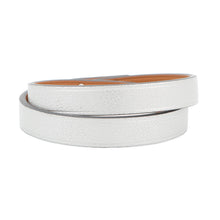 Load image into Gallery viewer, HERMES Mini Kelly Double Tour Bracelet Size T2 Silver Chevre Shamqila
