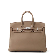 将图像加载到图库查看器中，HERMES Birkin Etoupe Togo Leather Size 25

