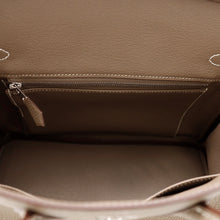 将图像加载到图库查看器中，HERMES Birkin Etoupe Togo Leather Size 25
