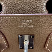 将图像加载到图库查看器中，HERMES Birkin Etoupe Togo Leather Size 25
