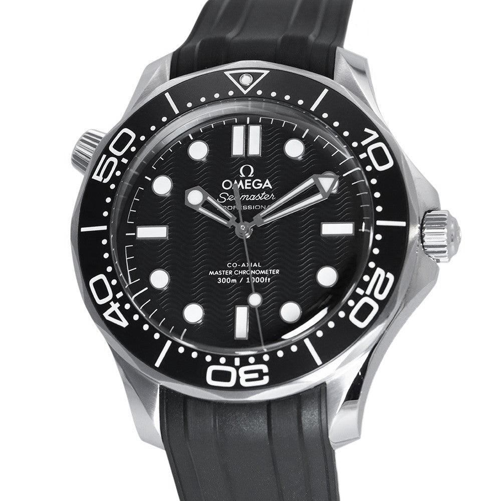 OMEGA Seamaster Diver300M W42mm Stainless Steel Rubber Black Dial210.32.42.20.01.003