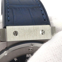 将图像加载到图库查看器中，HUBLOT Classic fusion W42mm TI Rubber Blue Dial542.NX.7170.LR
