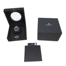 将图像加载到图库查看器中，HUBLOT Classic fusion W42mm TI Rubber Blue Dial542.NX.7170.LR
