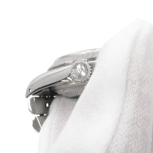 将图像加载到图库查看器中，ROLEX Datejust W36mm Stainless Steel K18WG Silver Dial16234G
