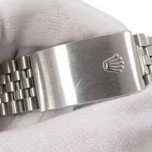 将图像加载到图库查看器中，ROLEX Datejust W36mm Stainless Steel K18WG Silver Dial16234G
