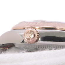 将图像加载到图库查看器中，ROLEX Datejust W31mm Stainless Steel K18PG Silver Dial278271
