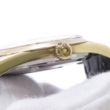 Load image into Gallery viewer, OMEGA Seamaster W35mm Stainless Steel Leather Silver Dial
