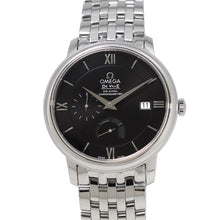 将图像加载到图库查看器中，OMEGA De Ville Prestige W39.5mm Stainless Steel Black Dial424.13.40.21.01.001
