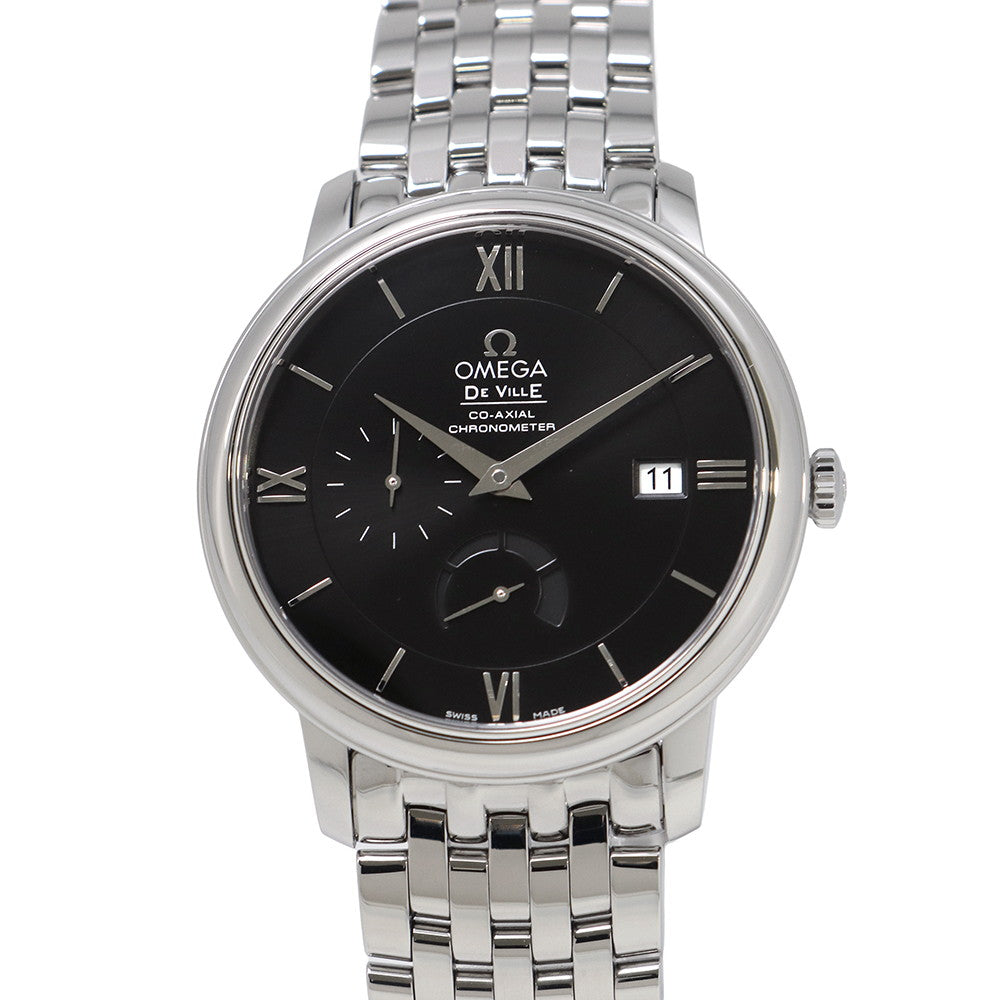 OMEGA De Ville Prestige W39.5mm Stainless Steel Black Dial424.13.40.21.01.001