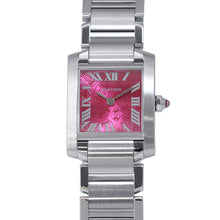 Load image into Gallery viewer, CARTIER Tank francaise SM H25mm×W20mm Stainless Steel Raspberry DialW51030Q3
