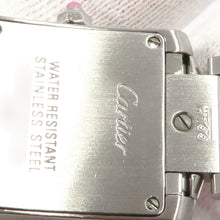 Load image into Gallery viewer, CARTIER Tank francaise SM H25mm×W20mm Stainless Steel Raspberry DialW51030Q3
