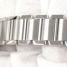 Load image into Gallery viewer, CARTIER Tank francaise SM H25mm×W20mm Stainless Steel Raspberry DialW51030Q3
