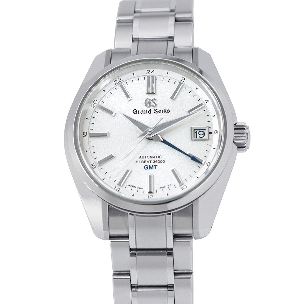 SEIKO Grand SEIKO Mechanical Hi-Beat W40mm Stainless Steel Silver DialSBGJ201