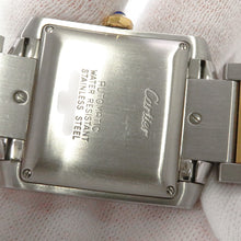 将图像加载到图库查看器中，CARTIER Tank francaise LM H32mm×W27.8mm Stainless Steel YG Silver DialW51005Q4
