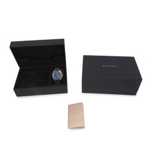 将图像加载到图库查看器中，BVLGARI Octo Roma watch W42mm Stainless Steel Blue Dial103829
