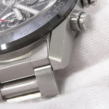 将图像加载到图库查看器中，TAG HEUER Carrera Caliber 01 W43mm Stainless Steel Gray DialCAR201W
