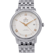将图像加载到图库查看器中，OMEGA De Ville Prestige Co-Axial W39.5mm Stainless Steel Silver Dial424.10.40.20.02.002
