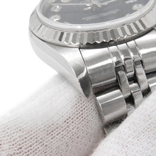 Load image into Gallery viewer, ROLEX Datejust W26mm Stainless Steel K18WG Black Dial79174G
