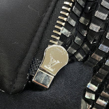Load image into Gallery viewer, LOUIS VUITTON Short zip-up jumper Size 34 Black/Silver1AAXI4 Polyester100%
