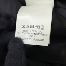 Load image into Gallery viewer, LOUIS VUITTON Short zip-up jumper Size 34 Black/Silver1AAXI4 Polyester100%
