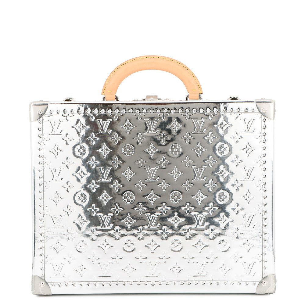 LOUIS VUITTON Cotteville SilverM20454 Monogram・Mirror Size 40