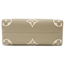 将图像加载到图库查看器中，LOUIS VUITTON Onthego khaki cremeM46647 Monogram Empreinte Leather Size PM
