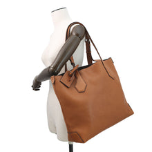 Load image into Gallery viewer, LOUIS VUITTON Cuir Millesime New Tote BrownM21344 Calf Leather
