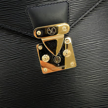 将图像加载到图库查看器中，LOUIS VUITTON Serviette・Conseiller NoirM54422 Epi Leather
