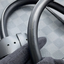 Load image into Gallery viewer, LOUIS VUITTON Keepall Bandouliere NoirN41413 Damier Graphite Size 55
