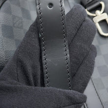 Load image into Gallery viewer, LOUIS VUITTON Keepall Bandouliere NoirN41413 Damier Graphite Size 55
