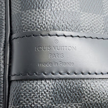 Load image into Gallery viewer, LOUIS VUITTON Keepall Bandouliere NoirN41413 Damier Graphite Size 55

