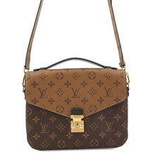 将图像加载到图库查看器中，LOUIS VUITTON Pochette Metis NoirM44876 Monogram Reverse Canvas Size MM
