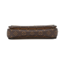 将图像加载到图库查看器中，LOUIS VUITTON Pochette Metis NoirM44876 Monogram Reverse Canvas Size MM
