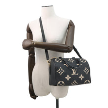 Load image into Gallery viewer, LOUIS VUITTON Speedy Bandouliere RedM58947 Bicolor Monogram Empreinte Leather Size 25
