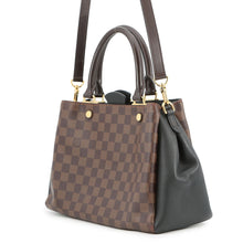 Load image into Gallery viewer, LOUIS VUITTON Brittany NoirN41673 Damier Ebene Canvas Taurillon Leather
