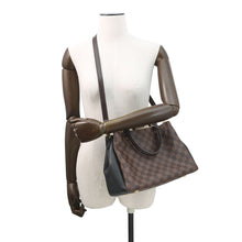 Load image into Gallery viewer, LOUIS VUITTON Brittany NoirN41673 Damier Ebene Canvas Taurillon Leather
