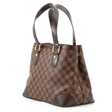 将图像加载到图库查看器中，LOUIS VUITTON Hampstead RedN51205 Damier Ebene Canvas Size PM

