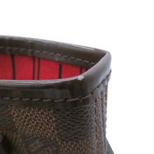 将图像加载到图库查看器中，LOUIS VUITTON Neverfull RedN51109 Damier Ebene Canvas Size PM
